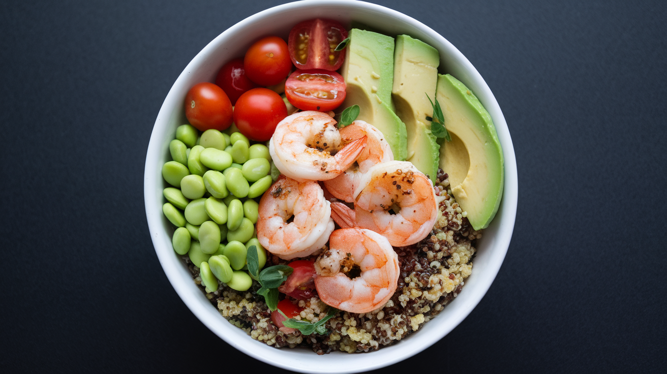 Shrimp & Quinoa Power Bowl